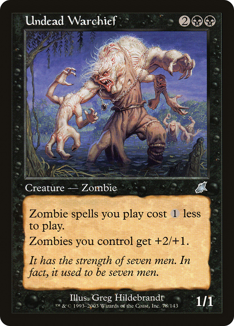 Undead Warchief [scg - 78]