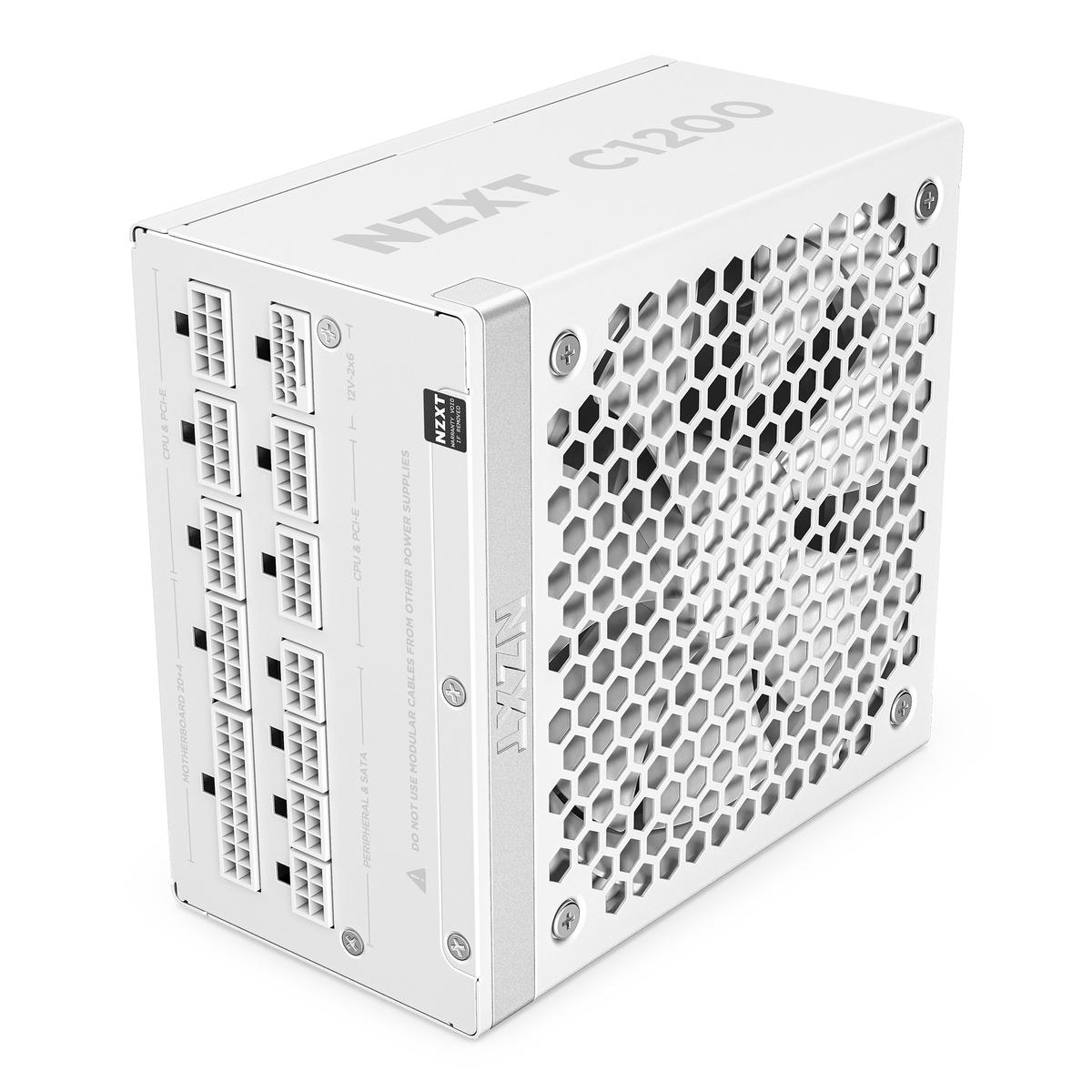 NZXT PA-2G2BW-US 1200W ATX3.1 80Plus Gold Fully Modular White