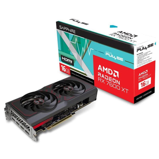 Sapphire VCX 11339-04-20G PULSE AMD RADEON RX 7600 XT 16GB GDDR6 2xHDMI 2xDP