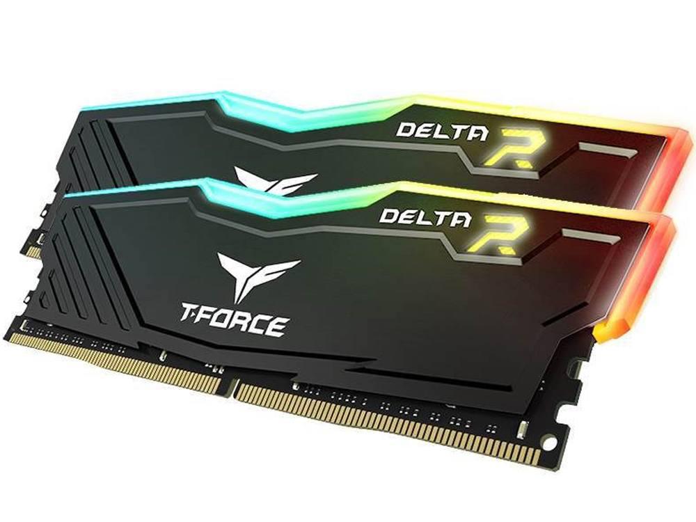 TEAMGROUP TF3D416G3600HC18JDC01 DELTA RGB 2x8GB DR4 3600MHz CL18 UDIMM BLK