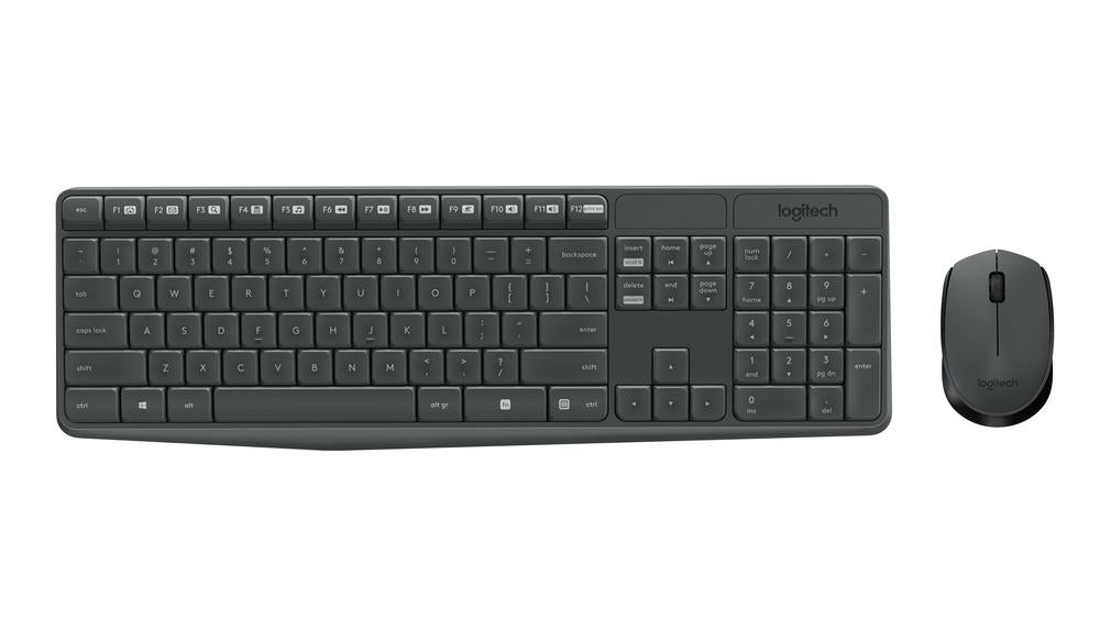 Logitech KM 920-007897 MK235 WIRELESS KEYBOARD AND MOUSE USB port Retail