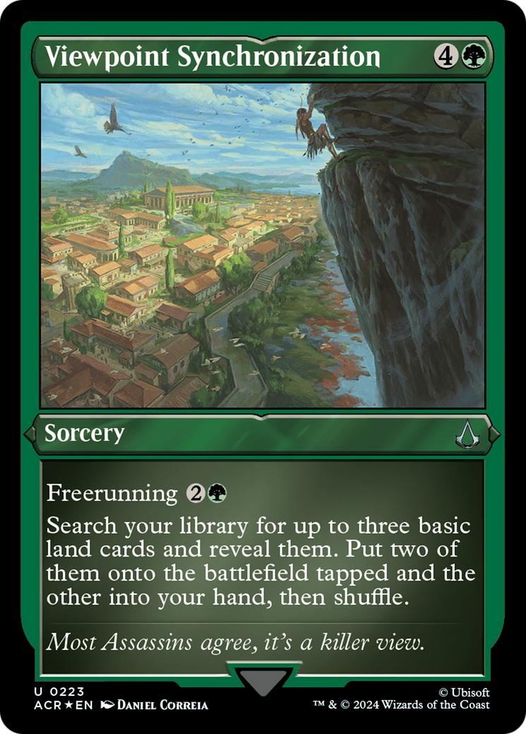 Viewpoint Synchronization (ACR-223) - Assassin's Creed Etched Foil