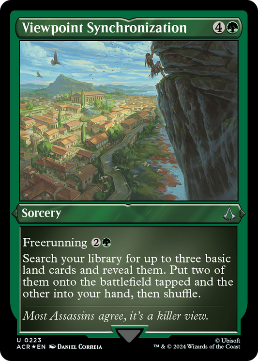 Viewpoint Synchronization (ACR-223) - Assassin's Creed Etched Foil