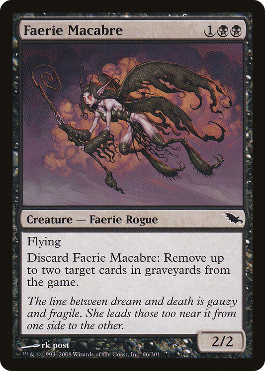 Faerie Macabre (SHM-066) - Shadowmoor Foil