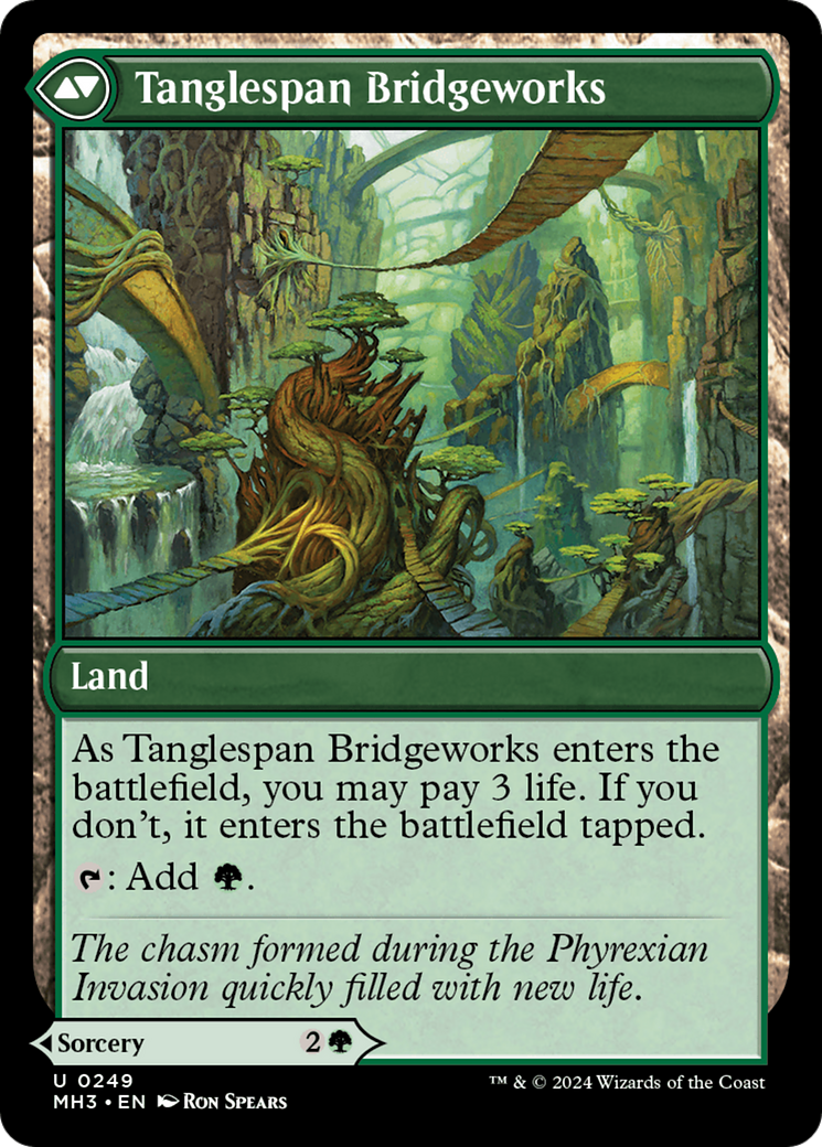 Bridgeworks Battle // Tanglespan Bridgeworks (MH3-249) - Modern Horizons 3