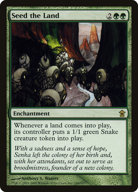 Seed the Land (SOK-146) - Saviors of Kamigawa