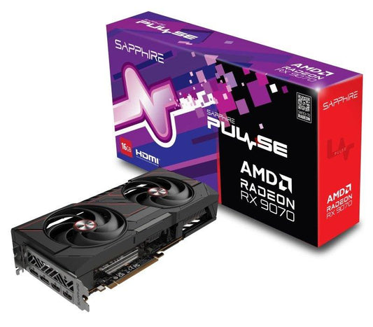 Sapphire VCX 11349-03-20G PULSE Radeon RX 9070 Gaming 16GB GDDR6