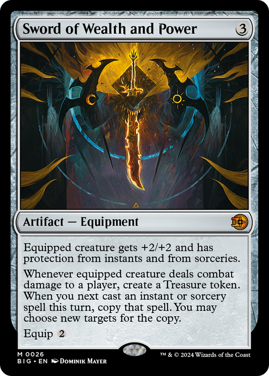 Sword of Wealth and Power (BIG-026) - The Big Score Foil
