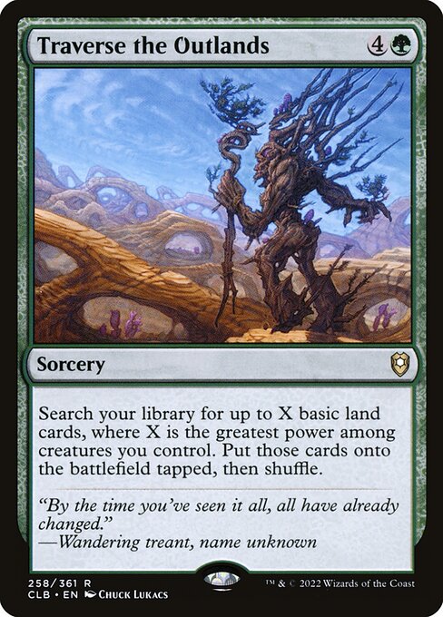 Traverse the Outlands [CLB - 258]