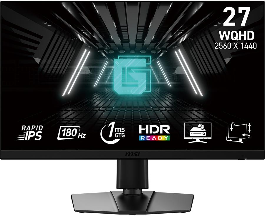 MSI G272QPF E2 27 Rapid IPS QHD 2560x1440 16:9 1ms 180Hz 2xHDMI DP Retail