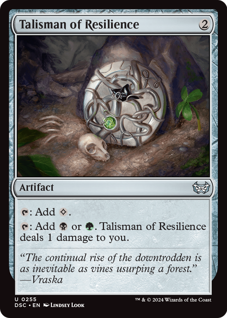Talisman of Resilience [dsc - 255]