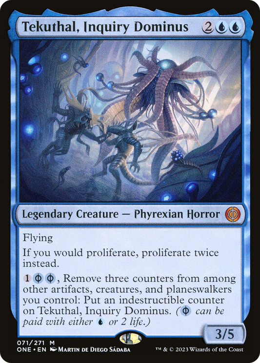 Tekuthal, Inquiry Dominus (ONE-071) - Phyrexia: All Will Be One Foil