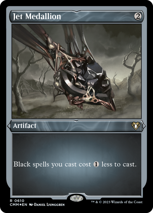 Jet Medallion (CMM-610) - Commander Masters Etched Foil