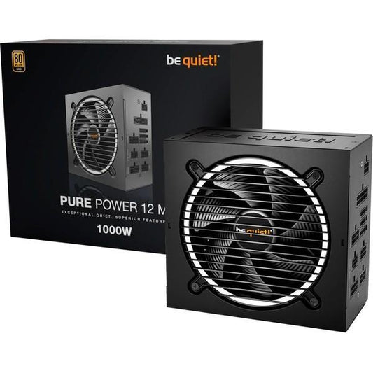 be quiet! BN506 1000W PURE POWER 12M ATX3.0 80 Plus Gold Modular Cable