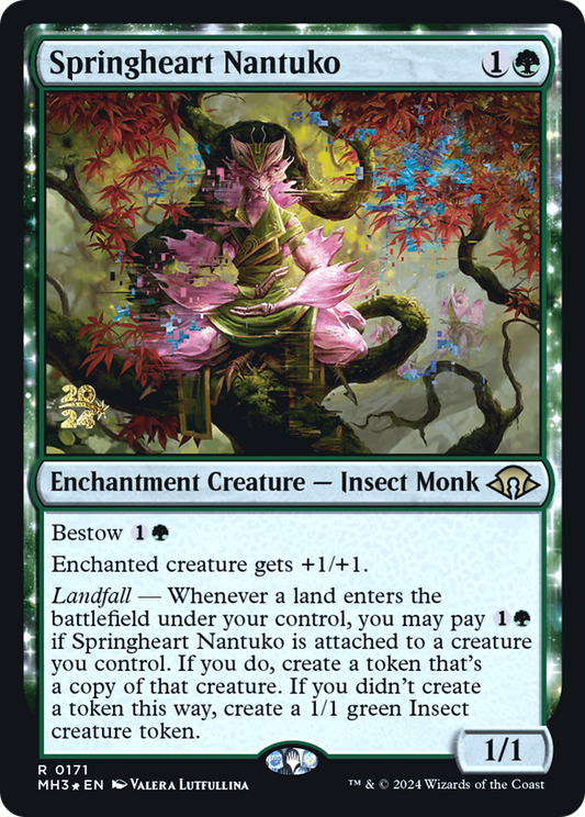 Springheart Nantuko (PRE-171S) - Modern Horizons 3 Promos Foil