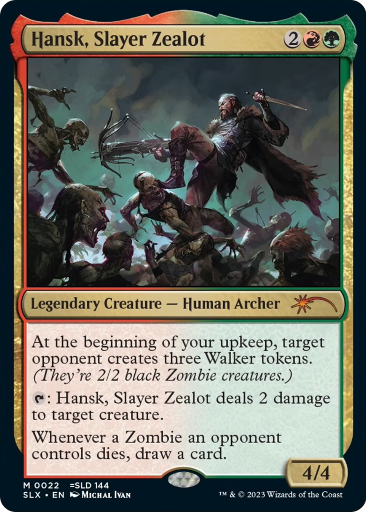 Hansk, Slayer Zealot [slx - 22]