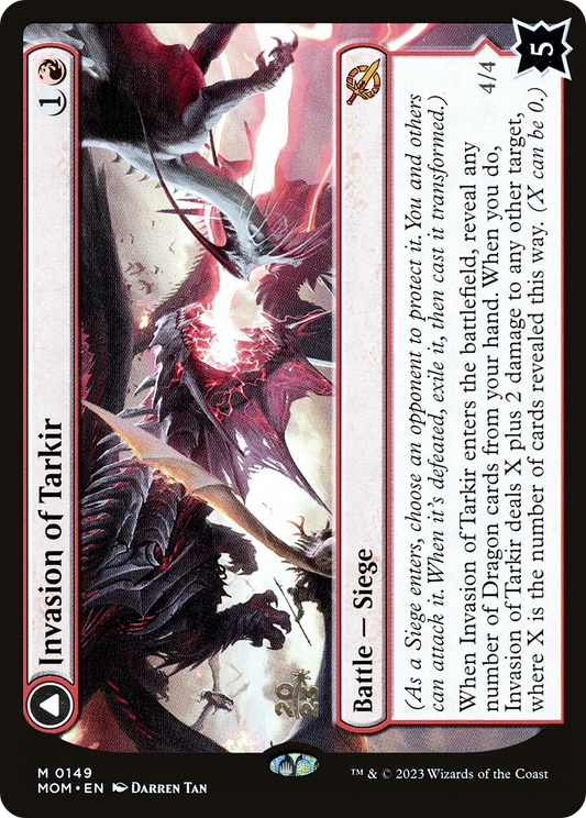 Invasion of Tarkir // Defiant Thundermaw (PRE-149S) - March of the Machine Promos Foil
