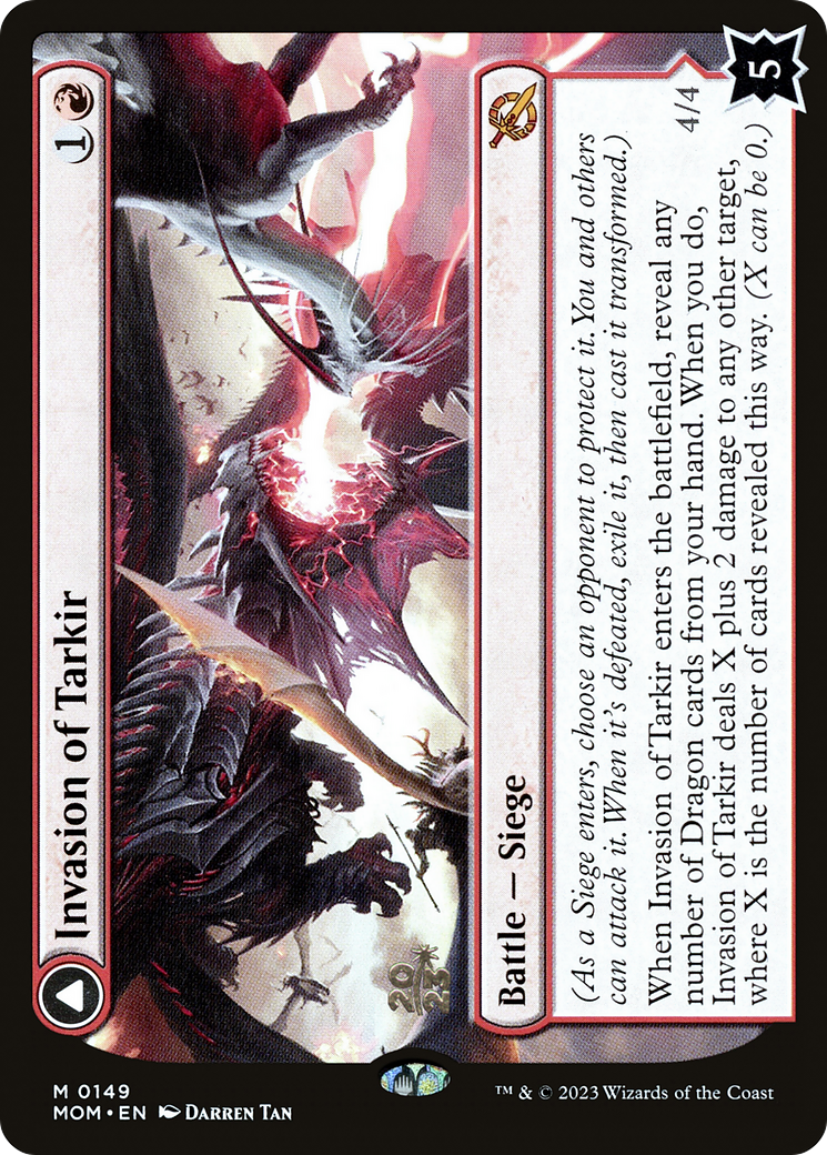 Invasion of Tarkir // Defiant Thundermaw (PRE-149S) - March of the Machine Promos Foil