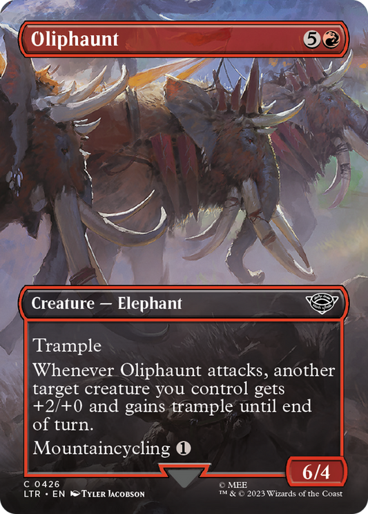 Oliphaunt (LTR-426) - The Lord of the Rings: Tales of Middle-earth (Borderless) Foil