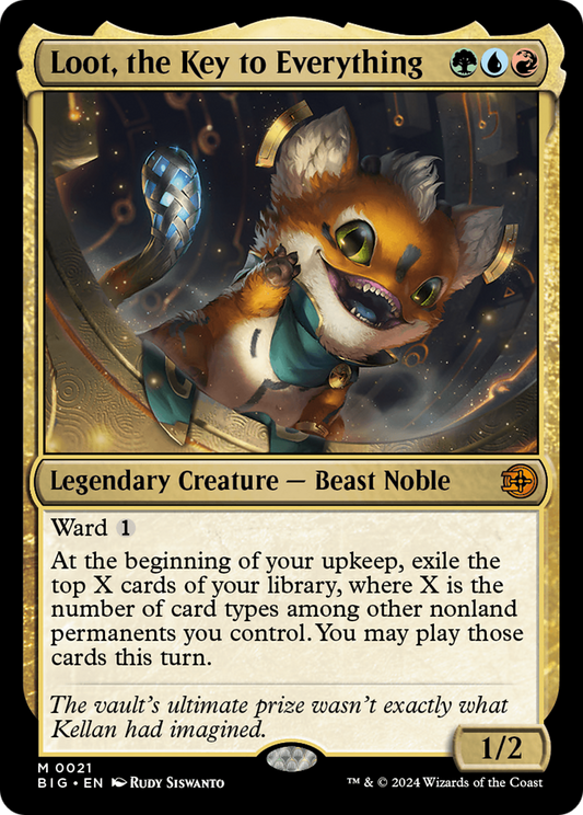 Loot, the Key to Everything (BIG-021) - The Big Score Foil