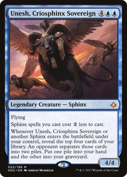 Unesh, Criosphinx Sovereign [hou - 52]
