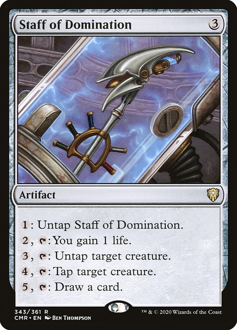 Staff of Domination [CMR - 343]