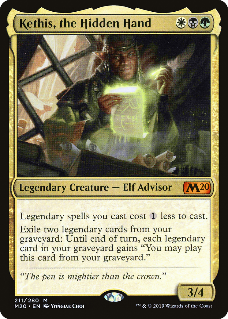 Kethis, the Hidden Hand [m20 - 211]