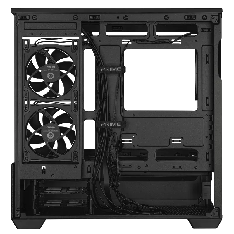 Asus Case PRIME AP202 TG ARGB BLACK Mid-Tower mATX fully curved