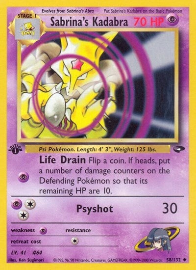 Sabrina's Kadabra [GYM2 - 58]