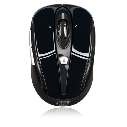 Adesso Mouse IMOUSE S60B Wireless Programmable Mini Mouse Black