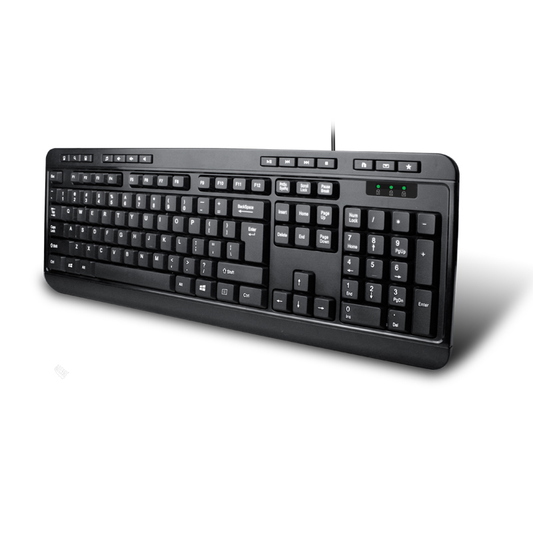 Adesso Keyboard AKB-132UB USB Desktop Multimedia Keyboard
