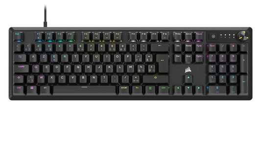 Corsair K70 RGB CORE Mécanique Gaming Linéaire Rouge SWT Noir