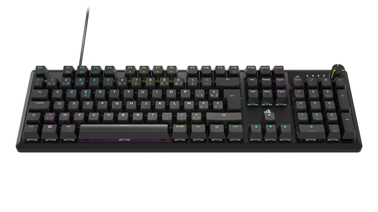 Corsair K70 RGB CORE Mécanique Gaming Linéaire Rouge SWT Noir