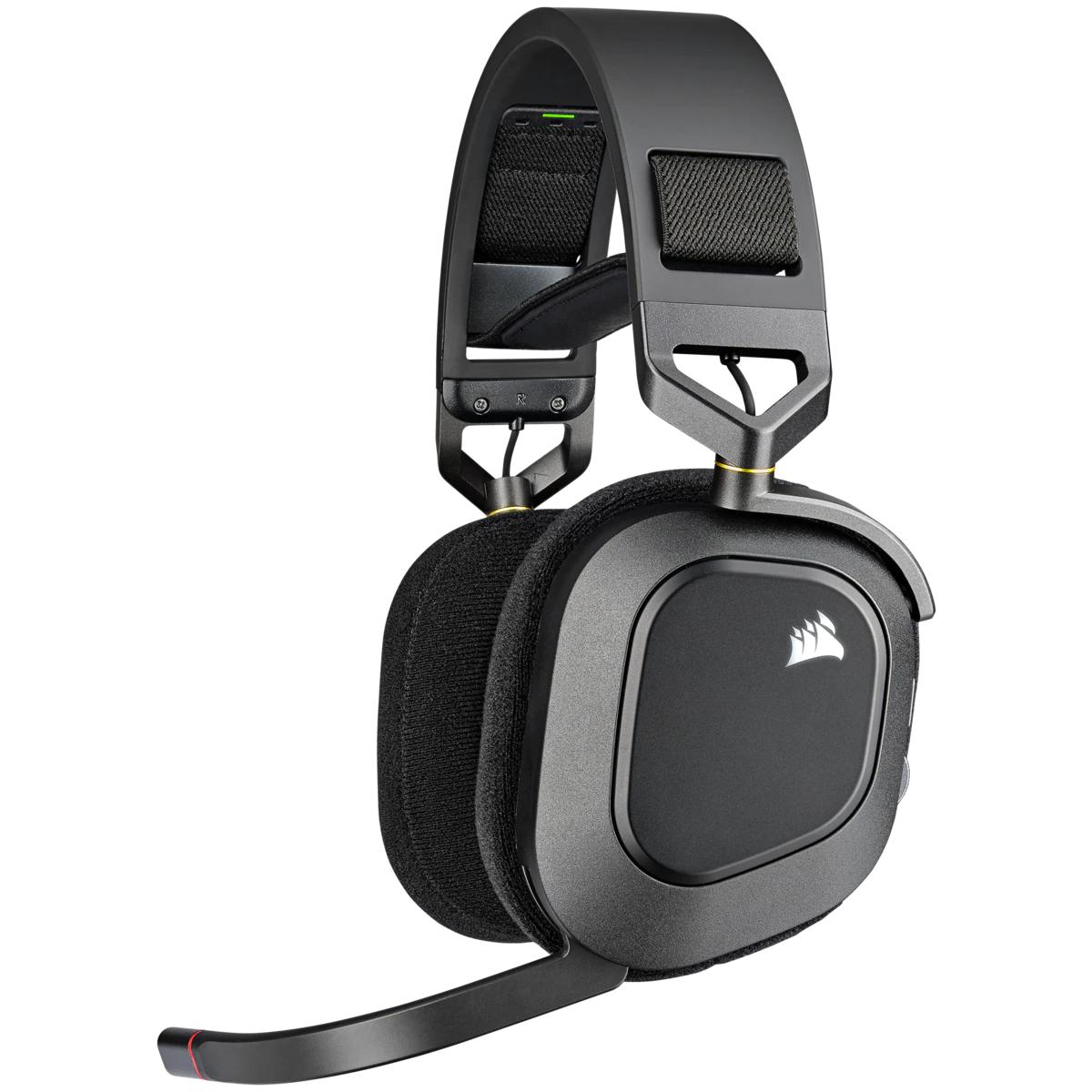 Corsair Headset HS80 RGB WIRELESS Premium Gaming Headset Carbon