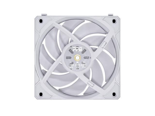 Lian-Li Fan 120x120x28 Ventilateur blanc Ventilateur unique au détail