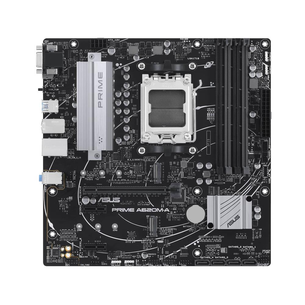 ASUS MB PRIME A620M-A-CSM A620 AMD AM5 Max.128 Go DDR5 micro-ATX