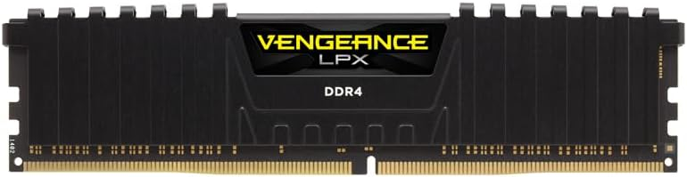 Corsair Vengeance LPX 8 Go (1 x 8 Go) DDR4 DRAM 2400 MHz - Noir