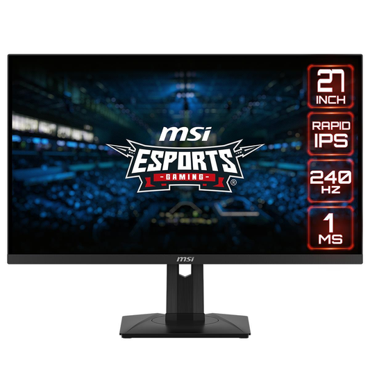 MSI MN G274QPX 27 Rapid IPS  2560x1440 16:9 1ms 240Hz Flat DP 2xHDMI