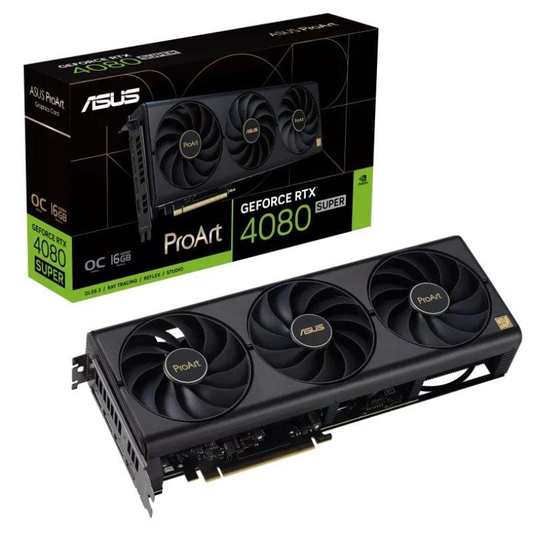 Asus ProArt OC GeForce RTX 4080 SUPER 16 GB Video Card