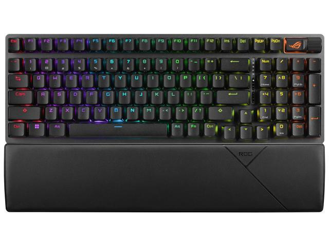 Clavier de jeu sans fil/Bluetooth/filaire Asus ROG Strix Scope II 96 RGB