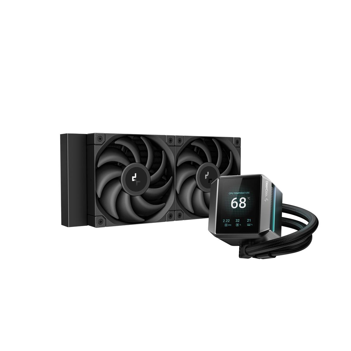 DeepCool MYSTIQUE 240 72.45 CFM Liquid CPU Cooler