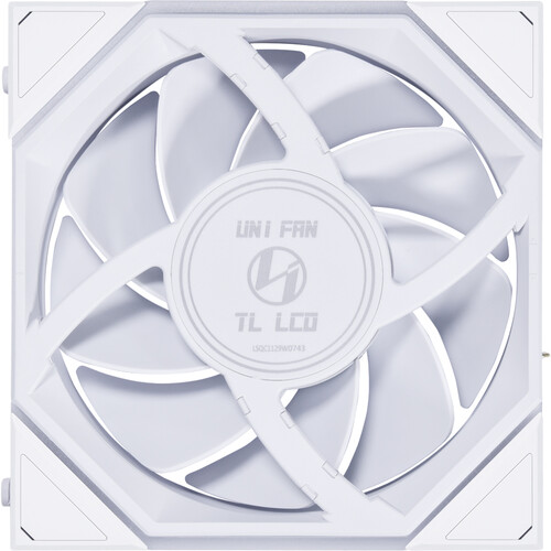 Lian Li UNI FAN TL LCD Ventilateur 120 mm (Blanc)