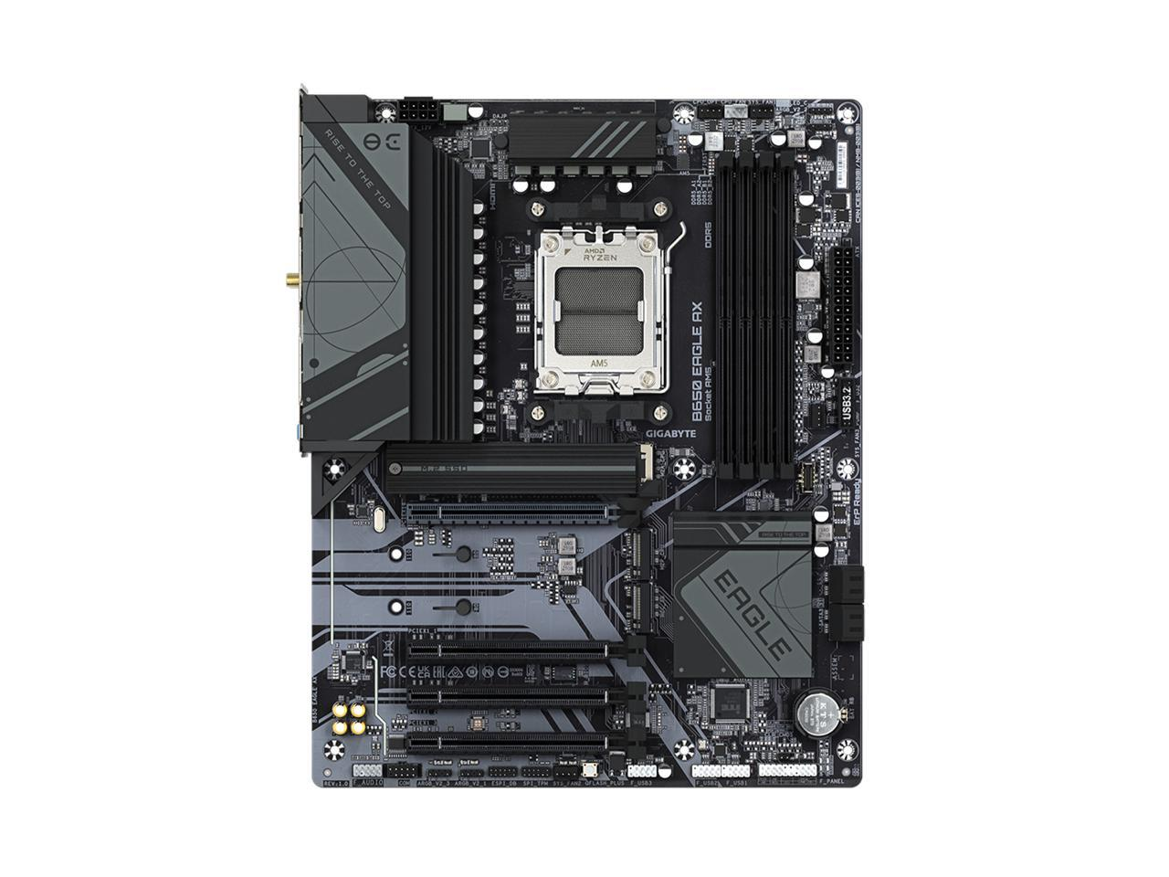 Gigabyte B650 EAGLE AX AMD AM5 Max192 Go DDR5 ATX