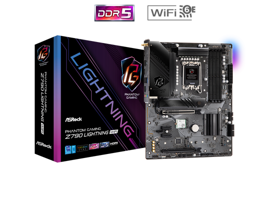 ASRock MB Z790I Lightning WiFi Z790 LGA1700 Max96 Go DDR5 Mini-ITX