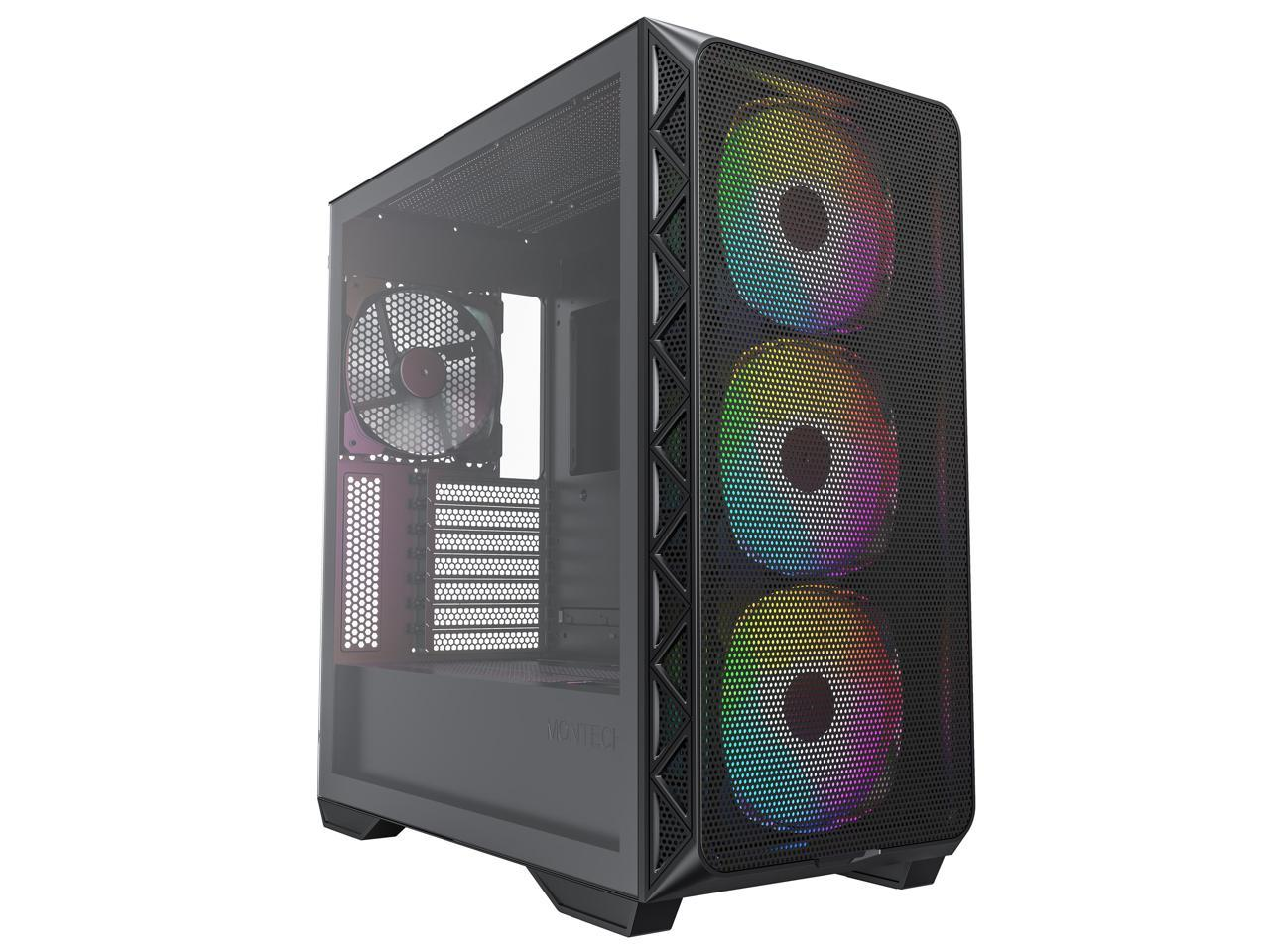 Montech CS AIR 903 MAX (B) Mid-Tower 5x2.5SSD 2x3.5HDD E-ATX 4x140mmFN Black