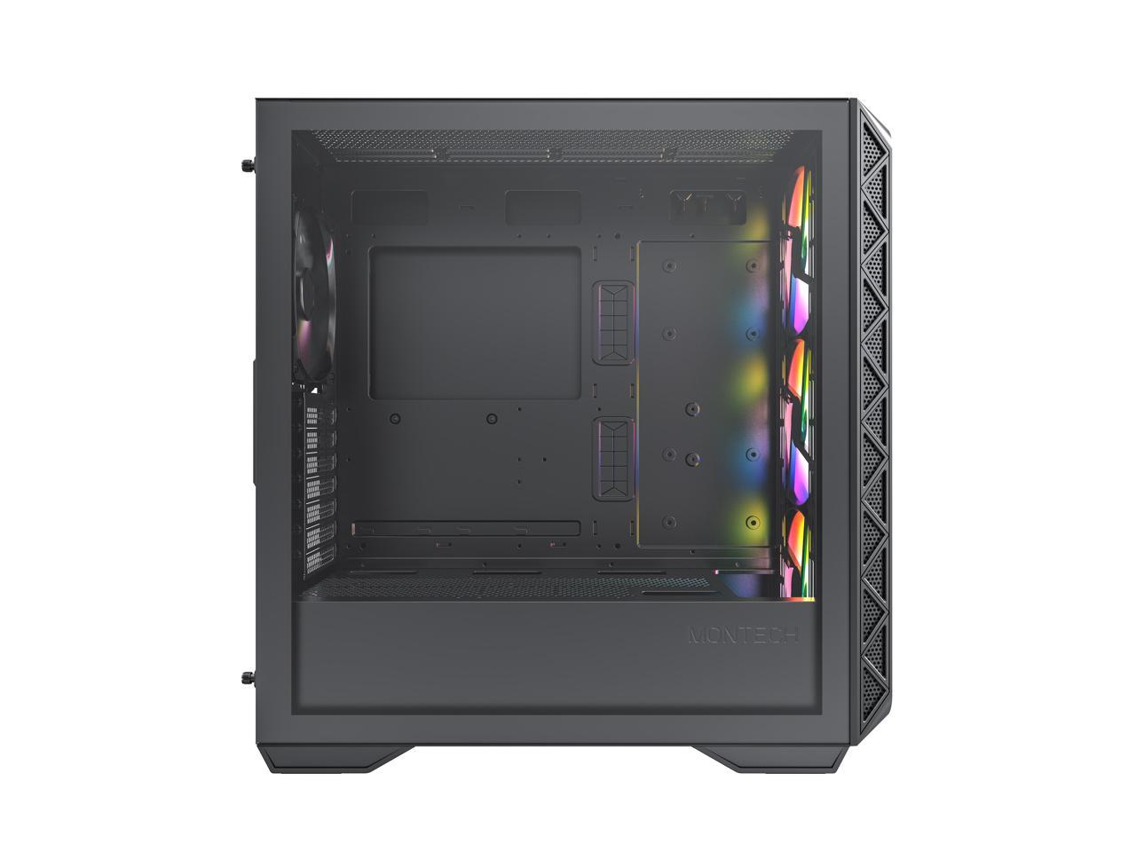 Montech CS AIR 903 MAX (B) Moyenne Tour 5x2.5SSD 2x3.5HDD E-ATX 4x140mmFN Noir