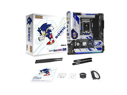 ASRock SONIC WIFI B760 LGA1700 Max192GB DDR5 Micro ATX