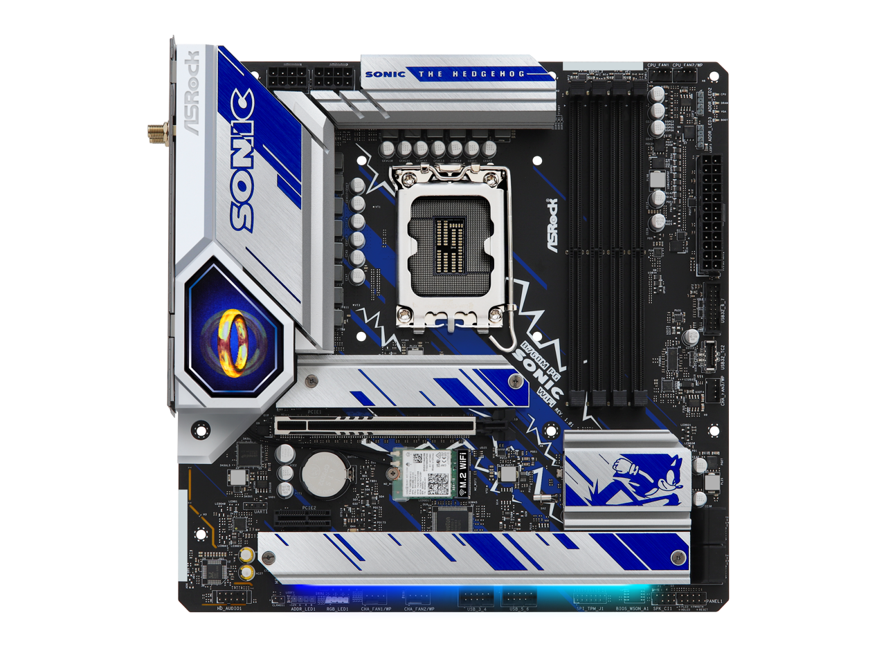 ASRock SONIC WIFI B760 LGA1700 Max192GB DDR5 Micro ATX