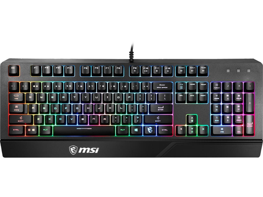 CLAVIER DE JEU MSI VIGOR GK20 Filaire USB2.0 12 Touches Anti-Ghosting