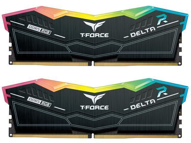 TEAMGROUP DELTA RGB 2x16GB DR5 6000MHz CL38 UDIMM NOIR